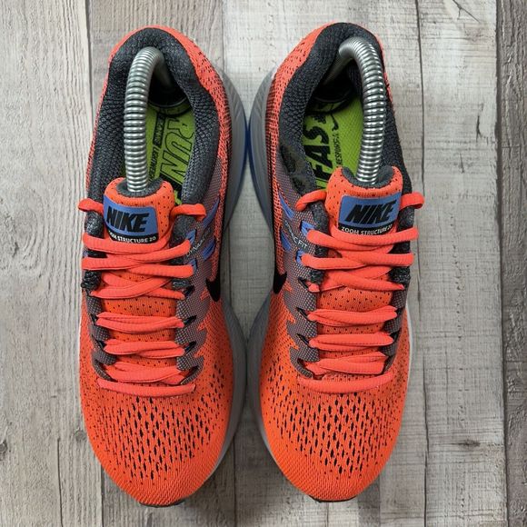 Nike Womens Air Zoom Structure 20 Running Shoes Sneaker Orange Size 7 849577-600 - Picture 6 of 15